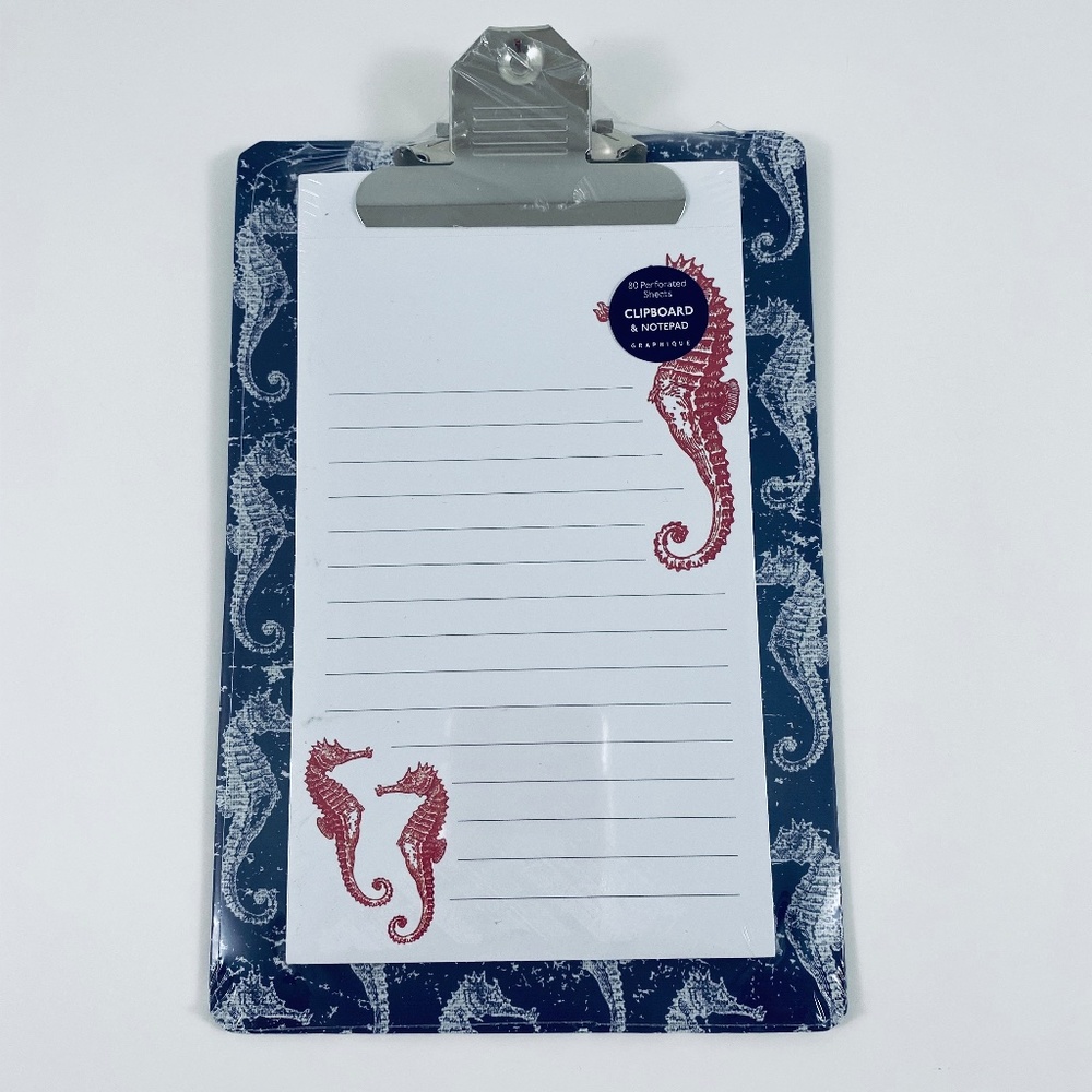 Graphique de France Mini Clipboard with Notepad